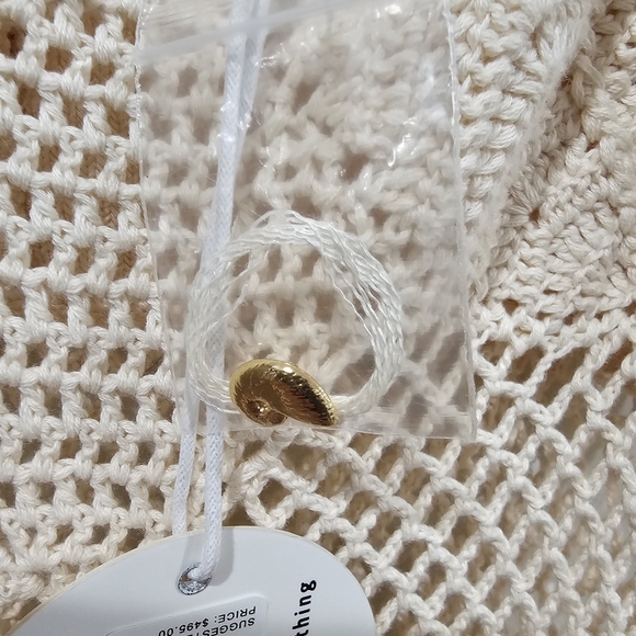 Staud Tara Crochet Dress Buttercream - Picture 6 of 8